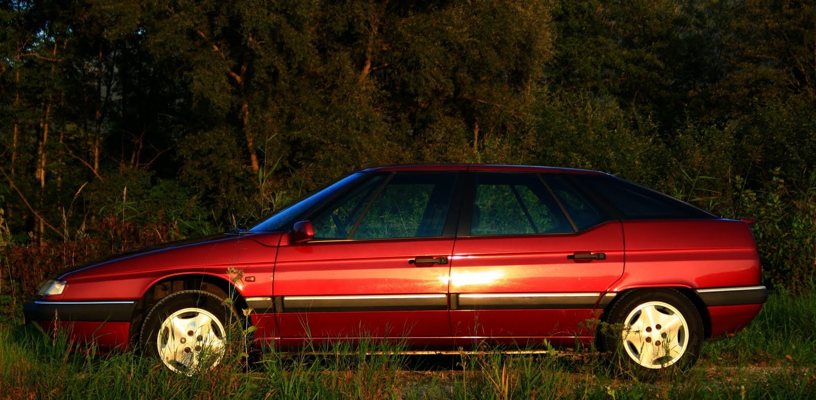Citroën XM auf dem Weg nach Venedig, 2010